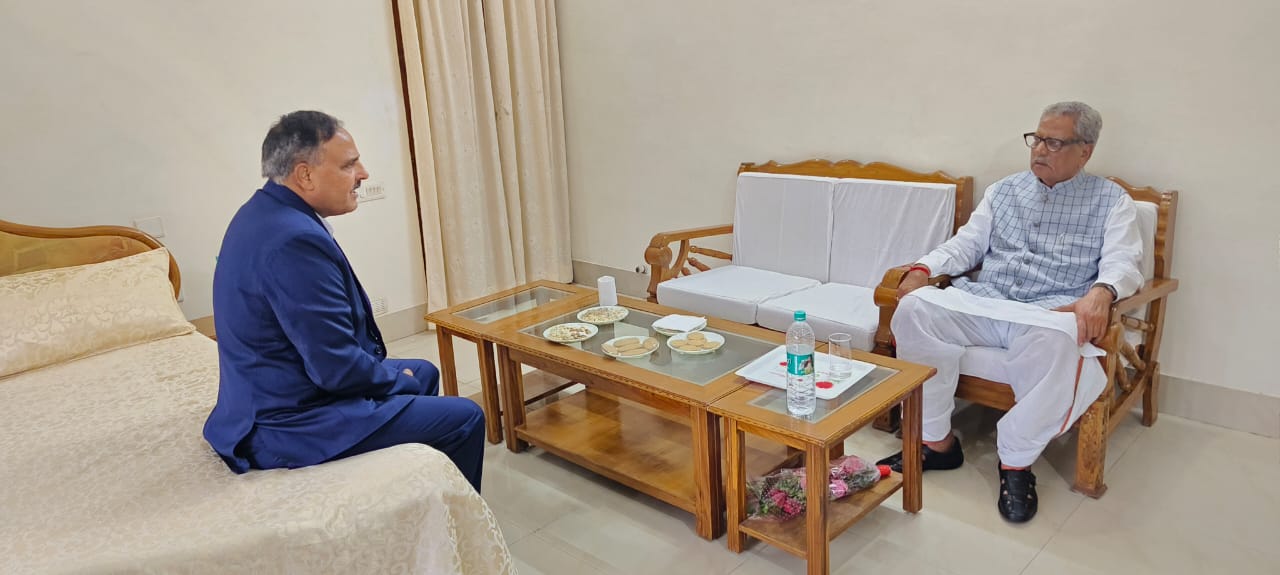 Meeting and Discussed various issues of GGTU with Hon’ble Governor of Sikkim Shri Om Prakash Mathur